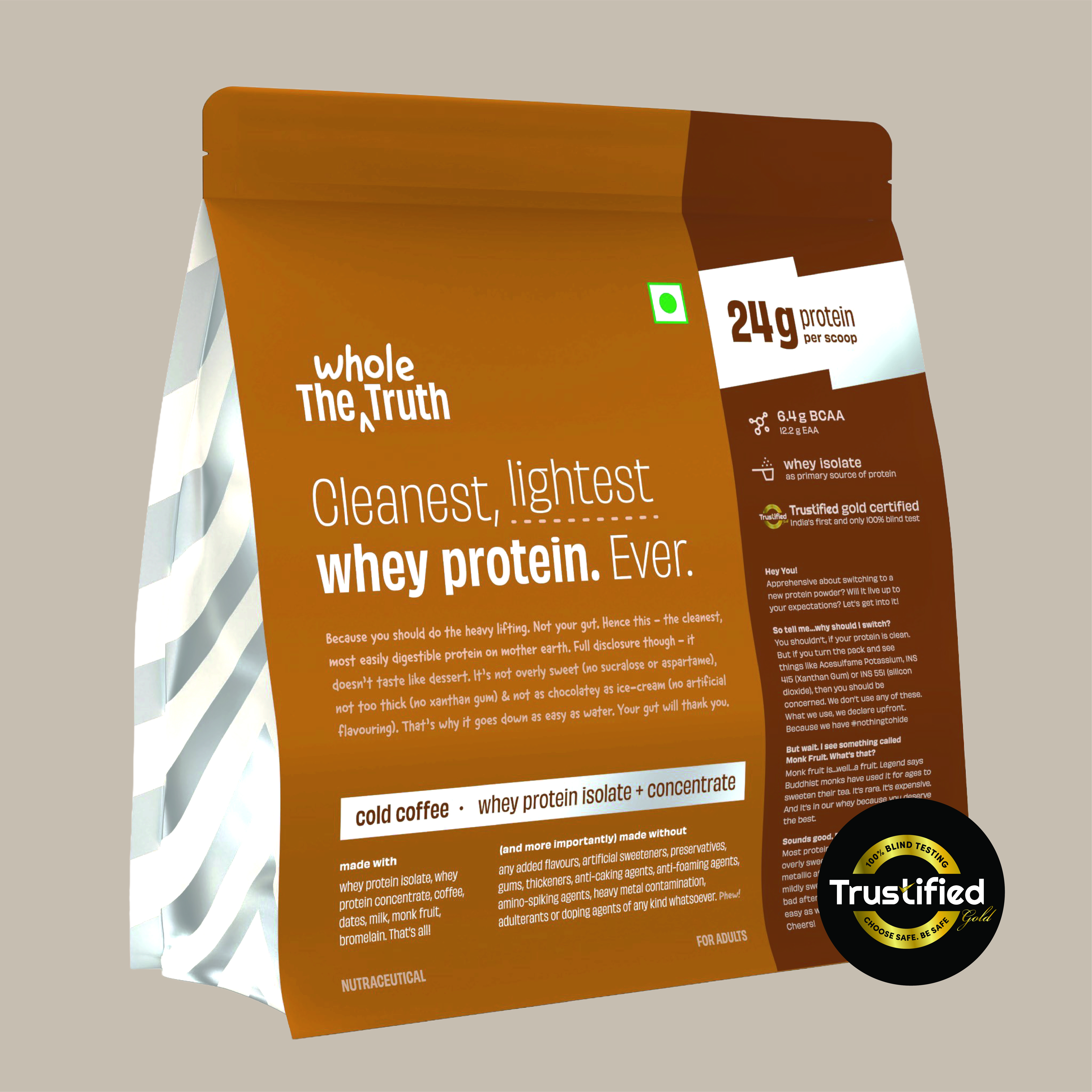 Cold Coffee 24 g Protein Powder - Thumbnail 1