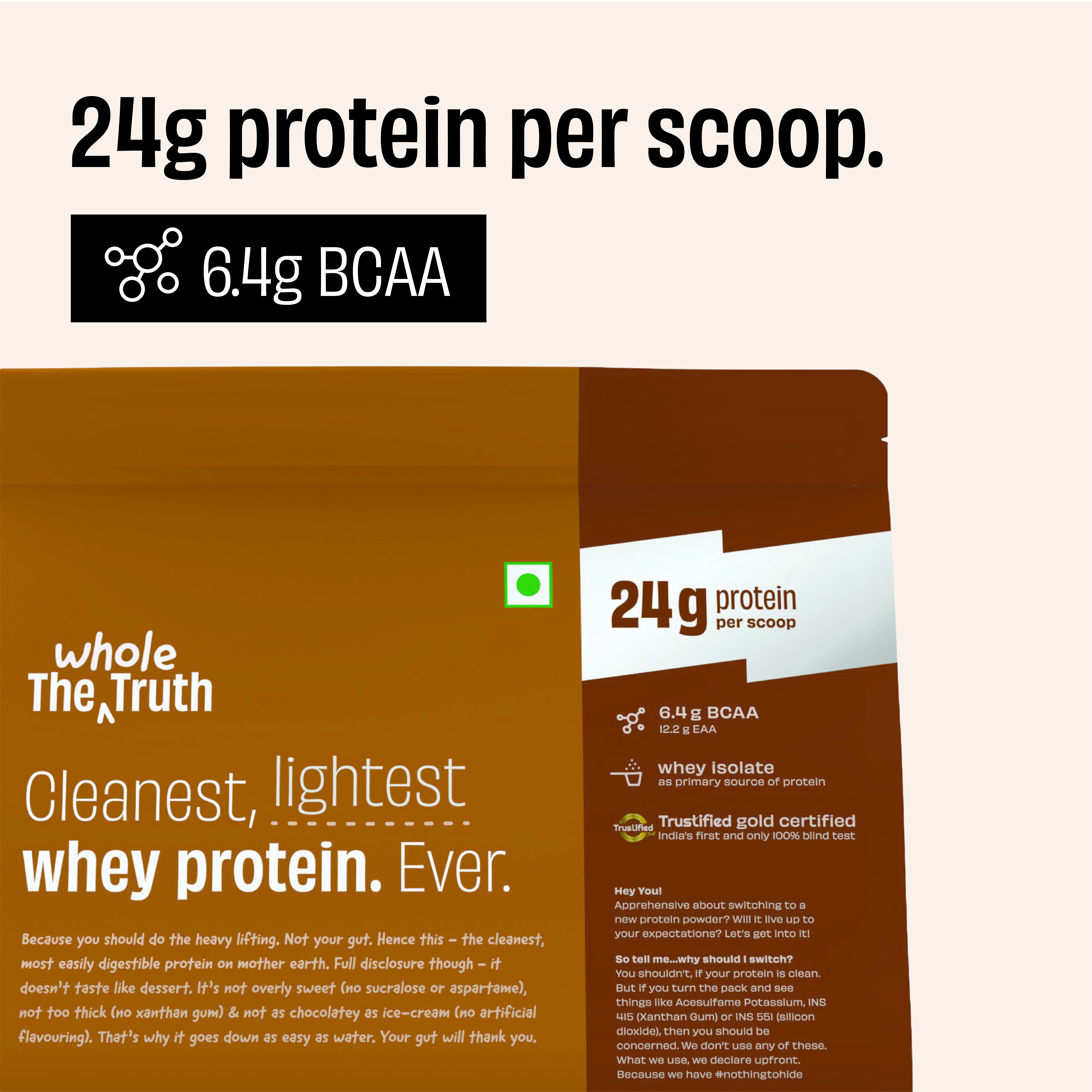 Cold Coffee 24 g Protein Powder - Image 2