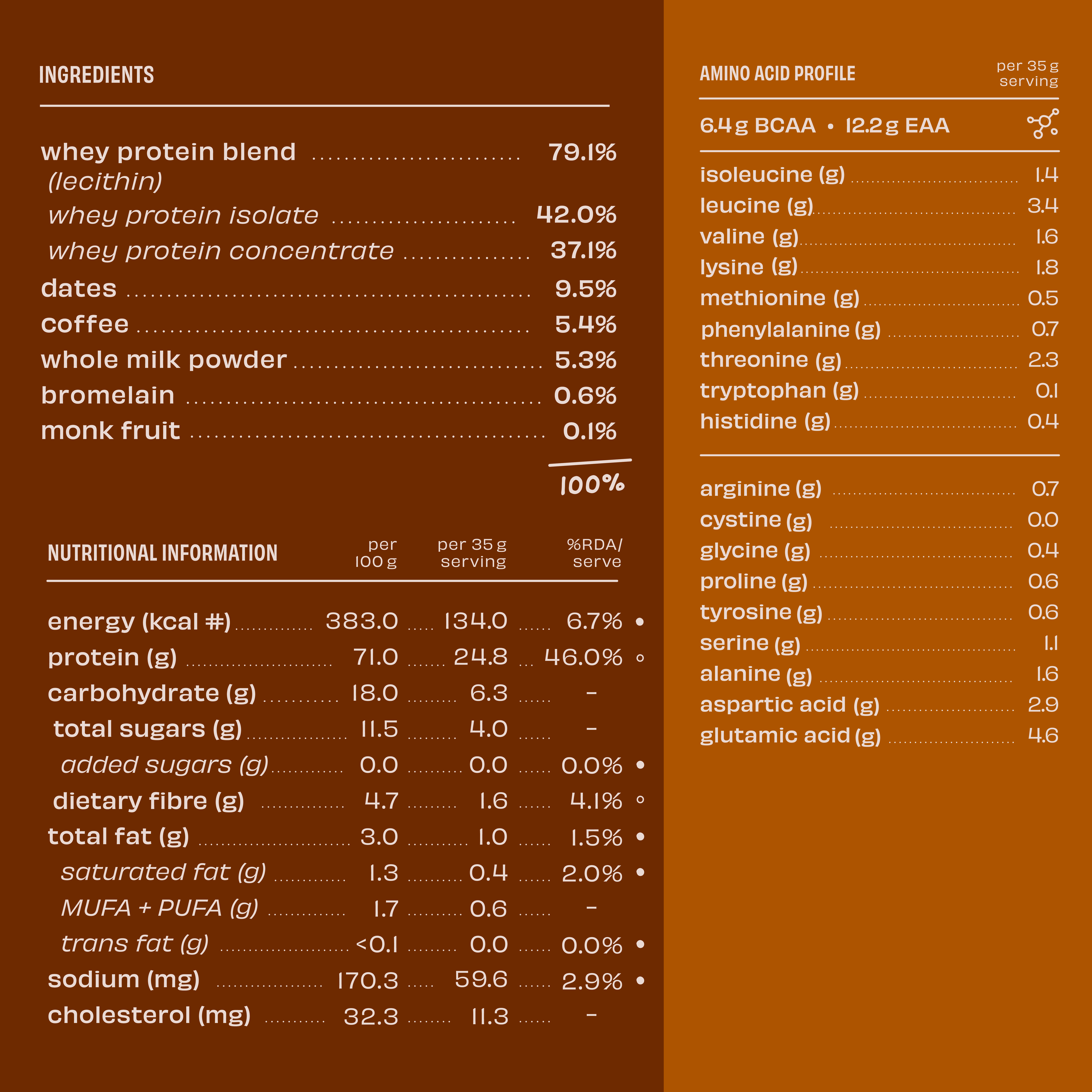 Cold Coffee 24 g Protein Powder - Thumbnail 9