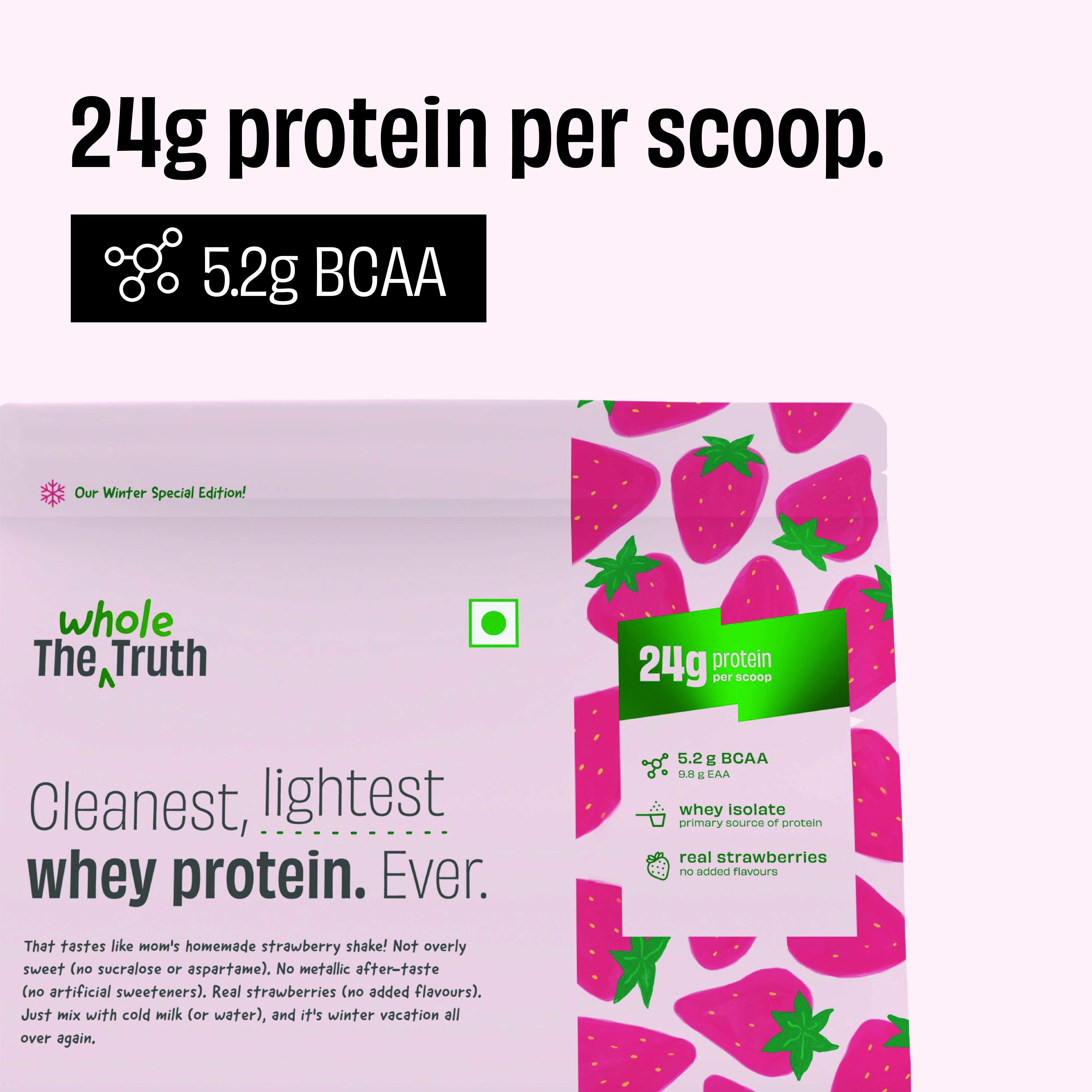 Strawberry Shake 24 g Protein Powder - Image 2