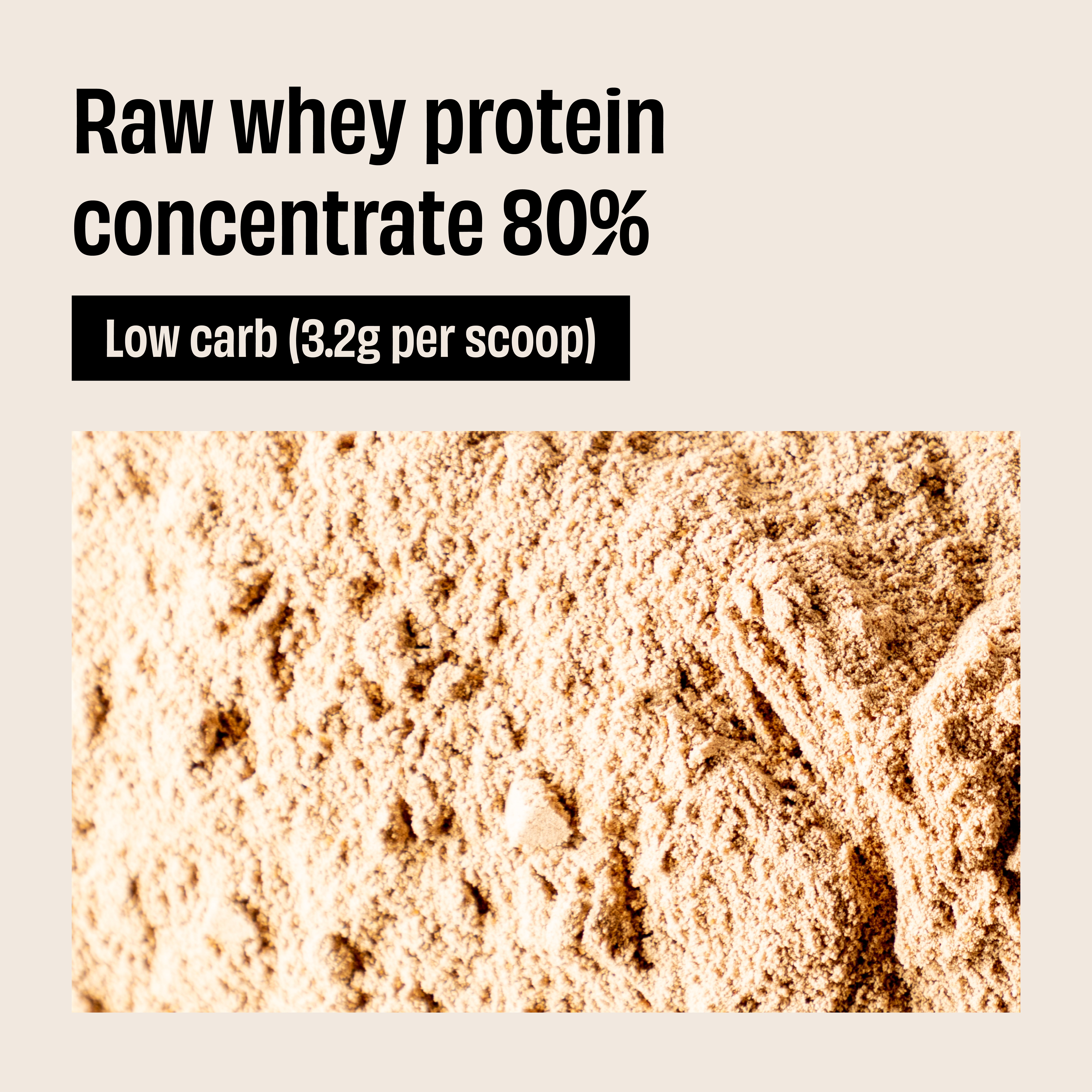 Unflavoured Raw Whey Protein Concentrate 26 g - Image 3