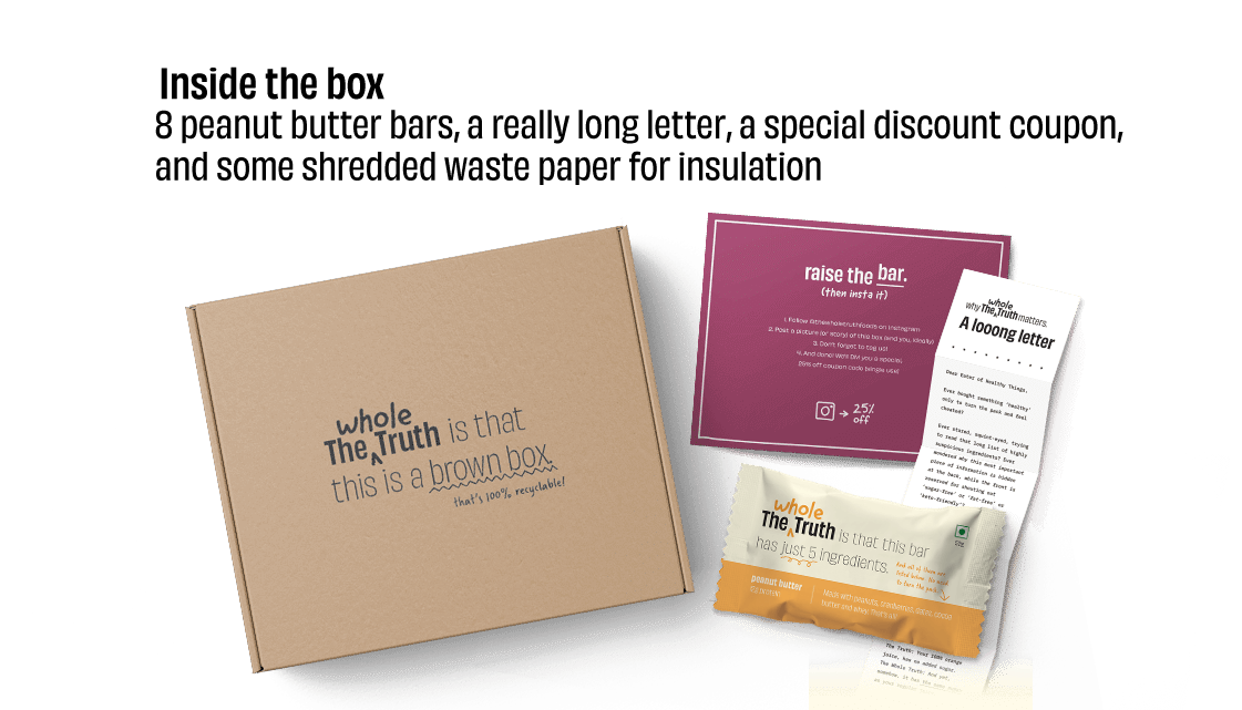 Peanut Butter Protein Bars - Box of 8 - Thumbnail 5