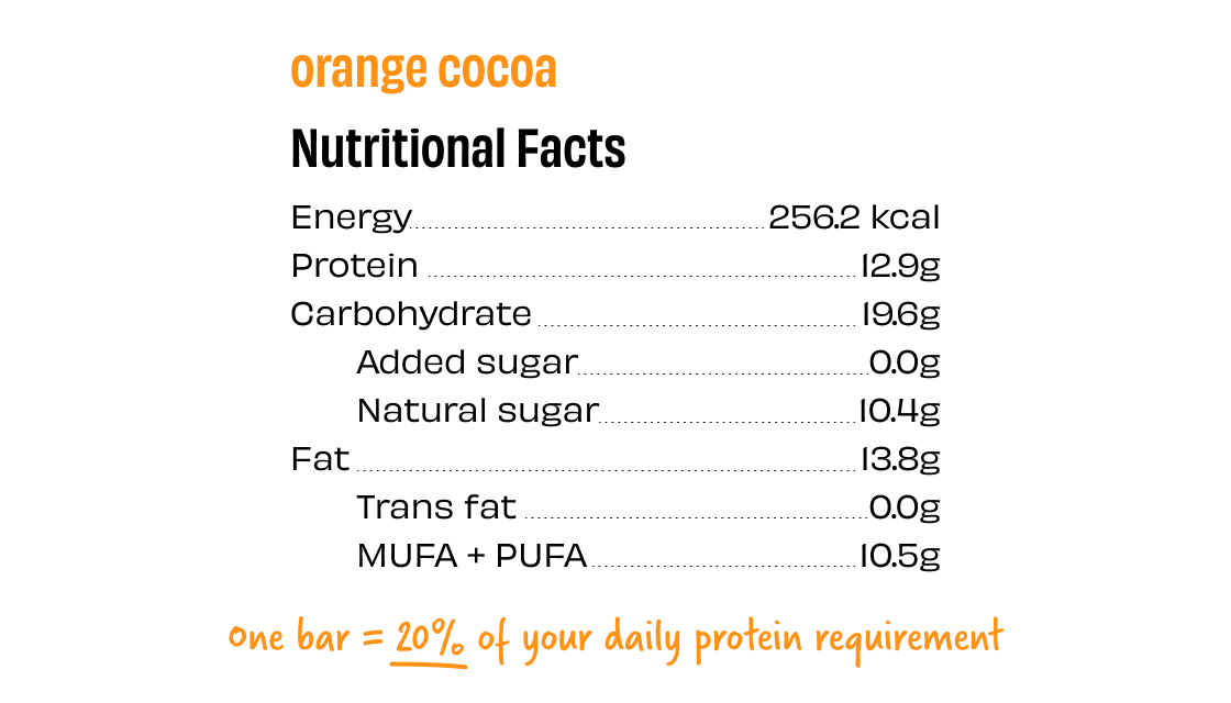 Orange Cocoa Protein Bars - Box of 8 - Image 5