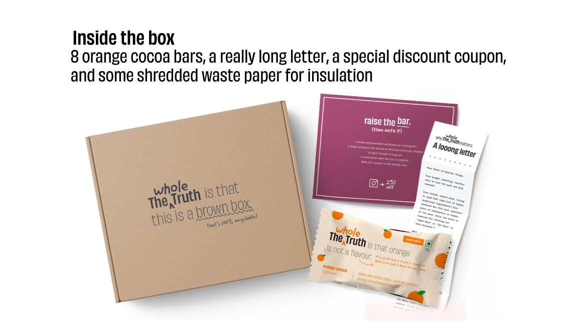 Orange Cocoa Protein Bars - Box of 8 - Thumbnail 6