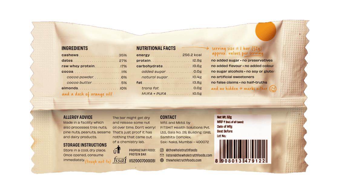 Orange Cocoa Protein Bars - Box of 8 - Image 8