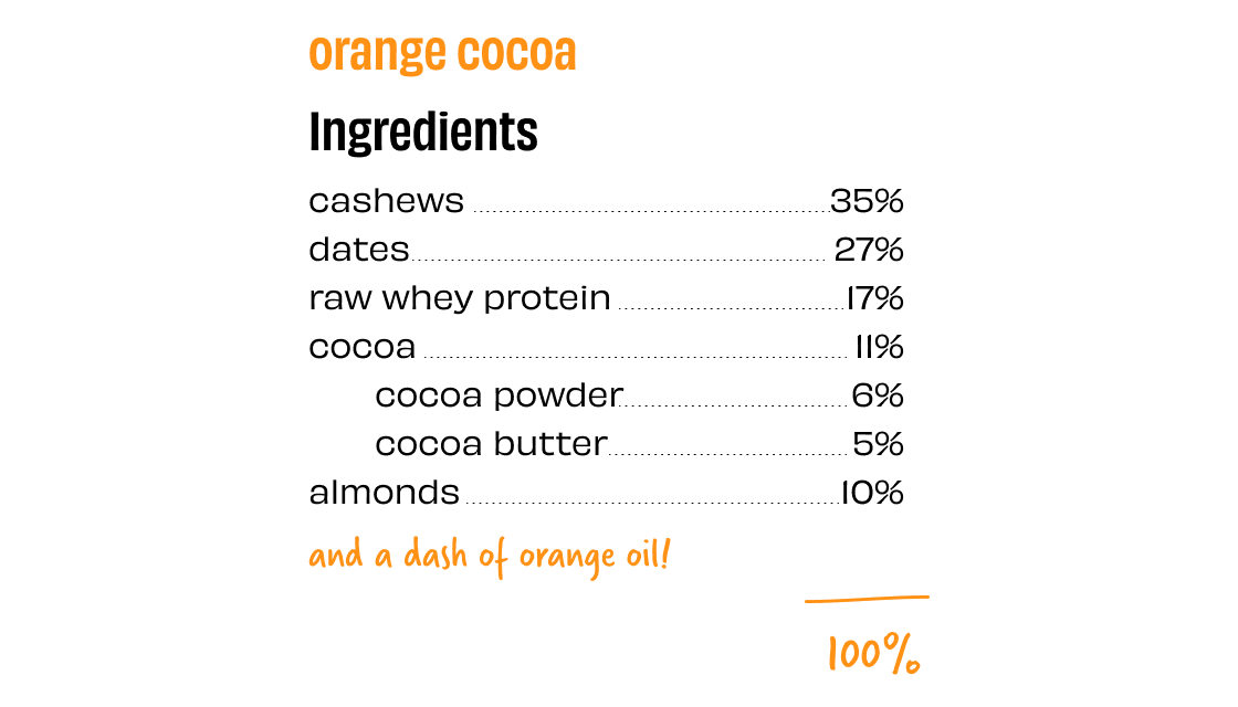 Orange Cocoa Protein Bars - Box of 8 - Image 4