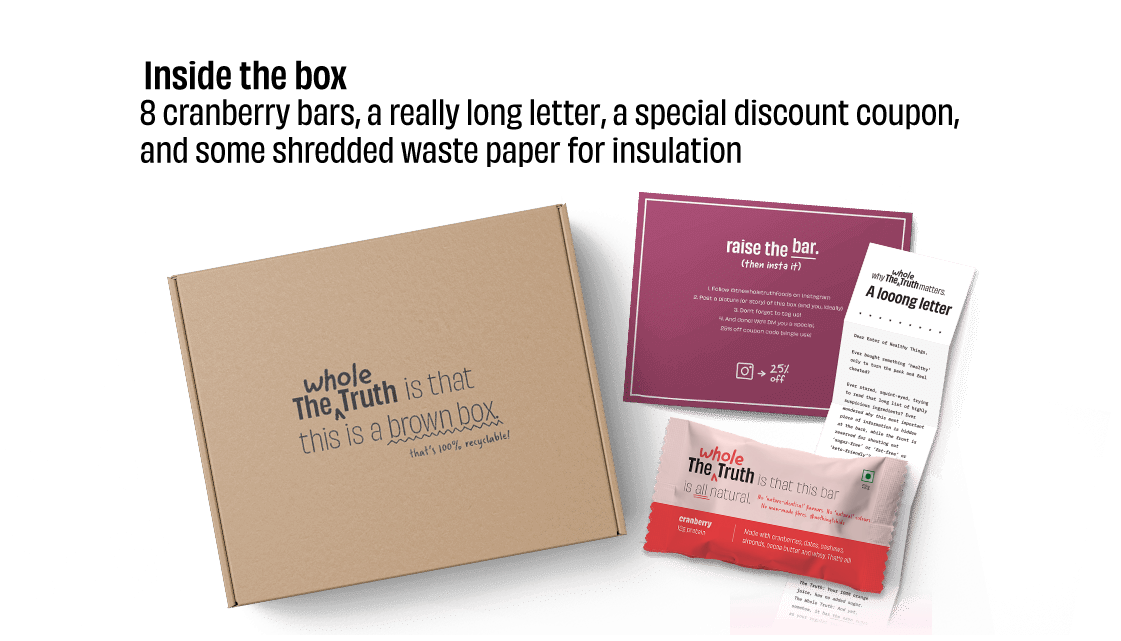 Cranberry Protein Bars - Box of 8 - Image 5