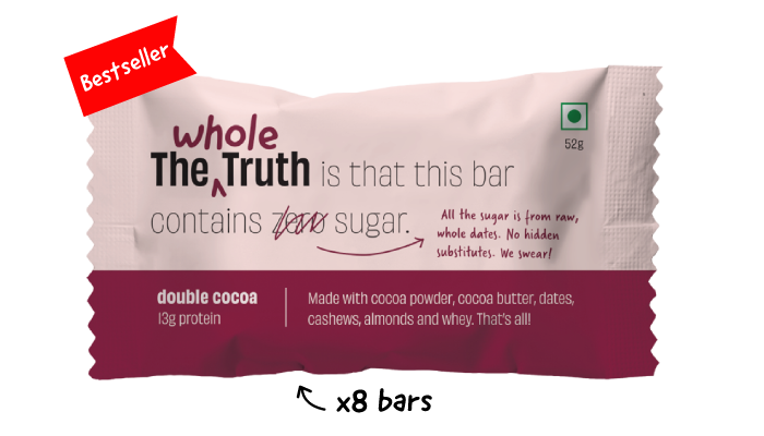 Double Cocoa Protein Bars - Box of 8 - Thumbnail 1