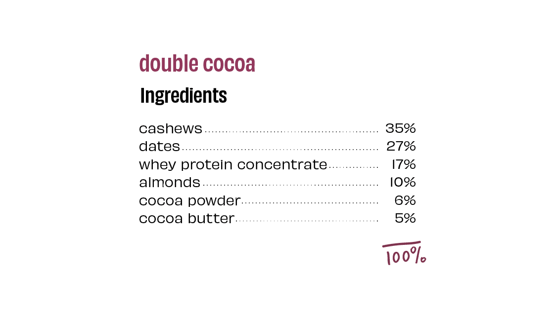 Double Cocoa Protein Bars - Box of 8 - Image 3