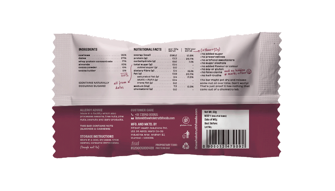 Double Cocoa Protein Bars - Box of 8 - Image 7