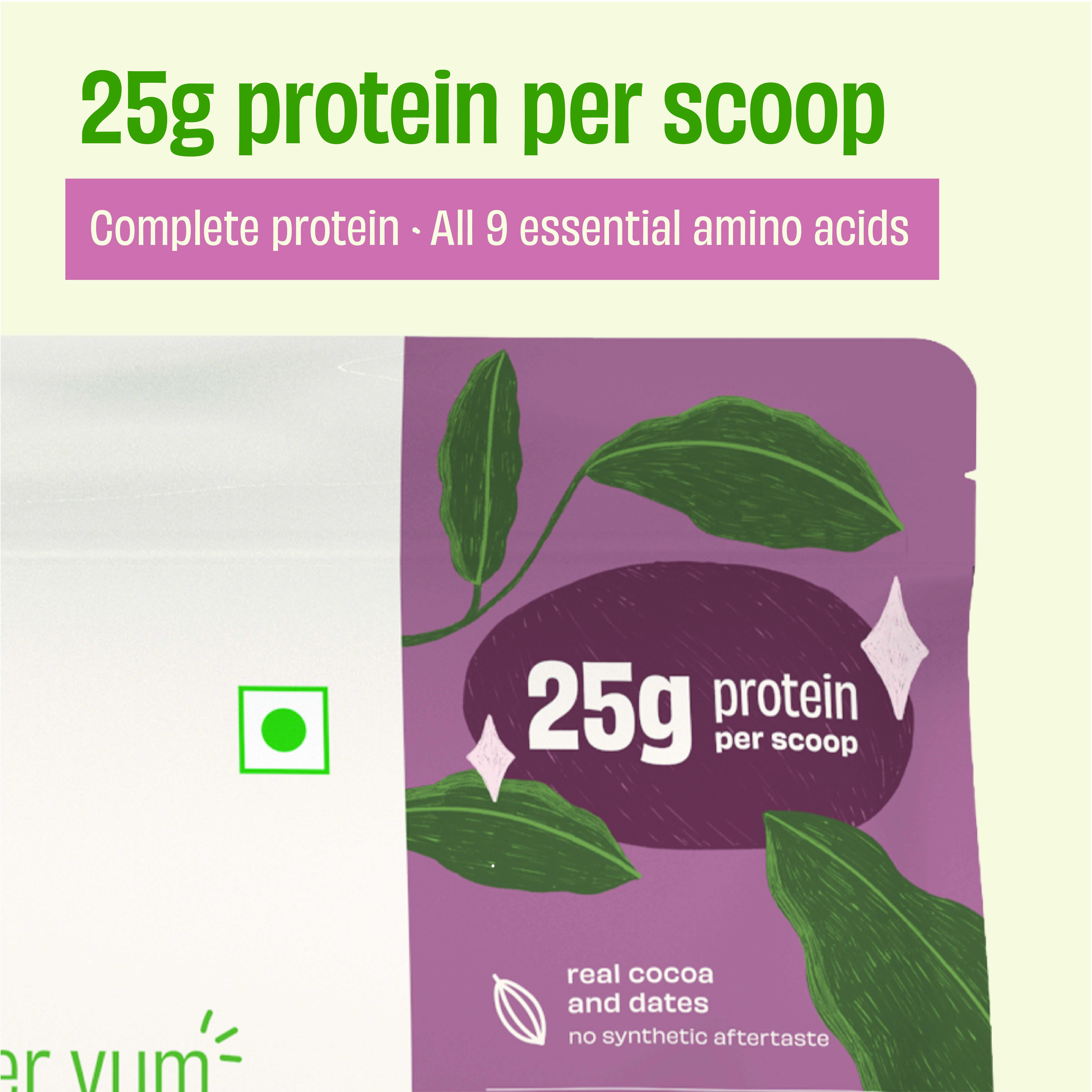 Double Cocoa 25g Plant Protein - Image 3