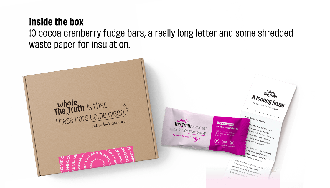 Cocoa Cranberry Fudge - Box of 10 - Image 4