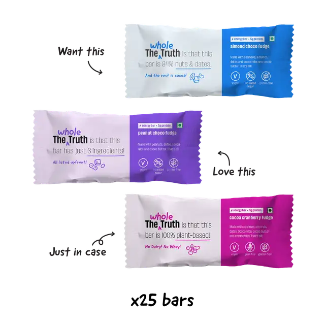 Personalised Box - Pack of 25 Energy Bars