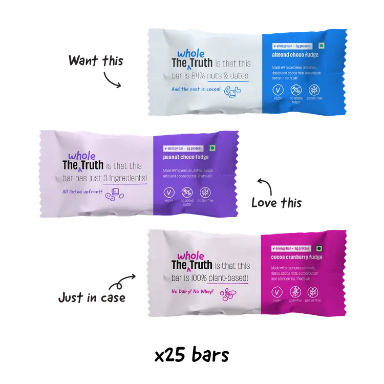 Personalised Box - Pack of 25 Energy Bars