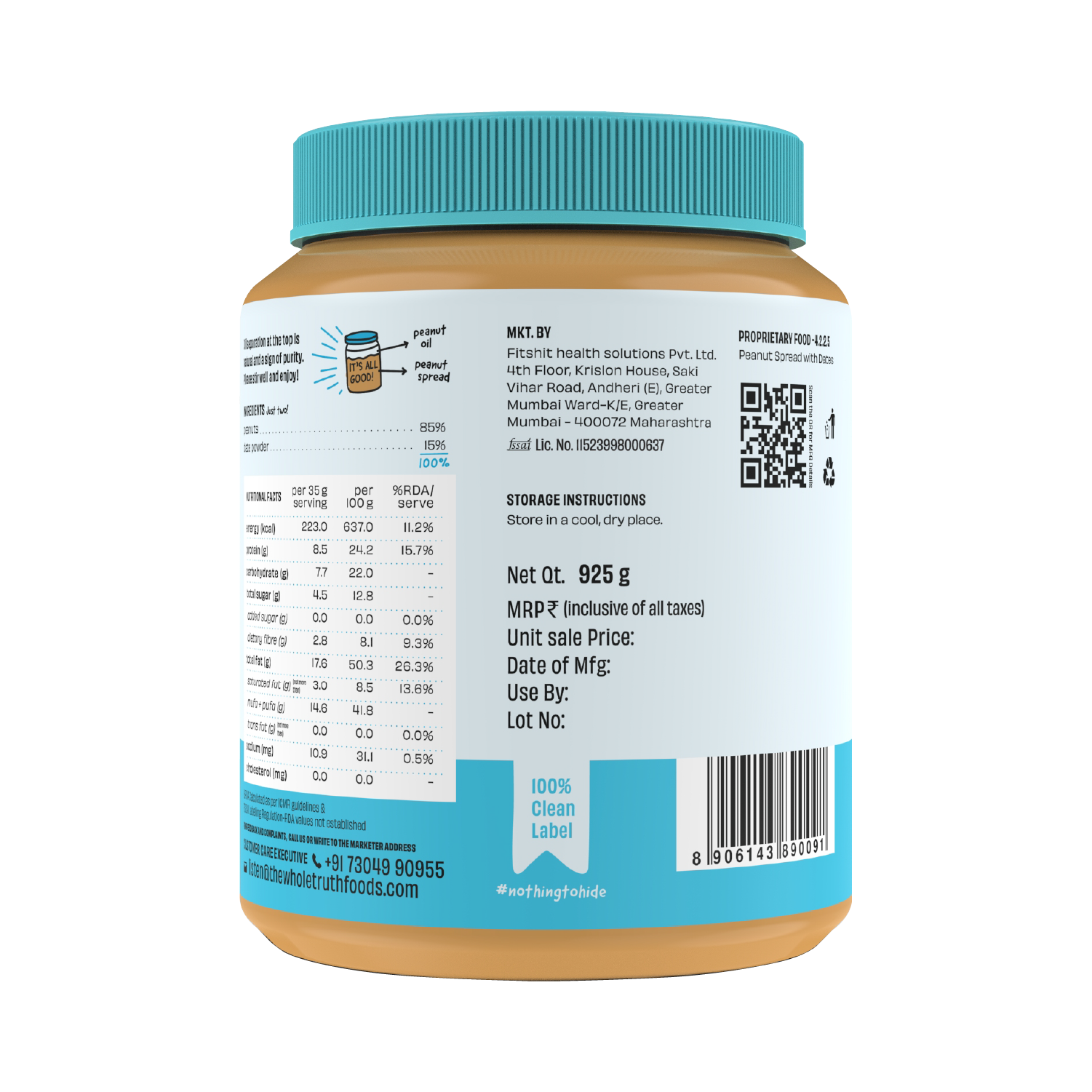 CRUNCHY - Peanut Spread With Dates - Image 4