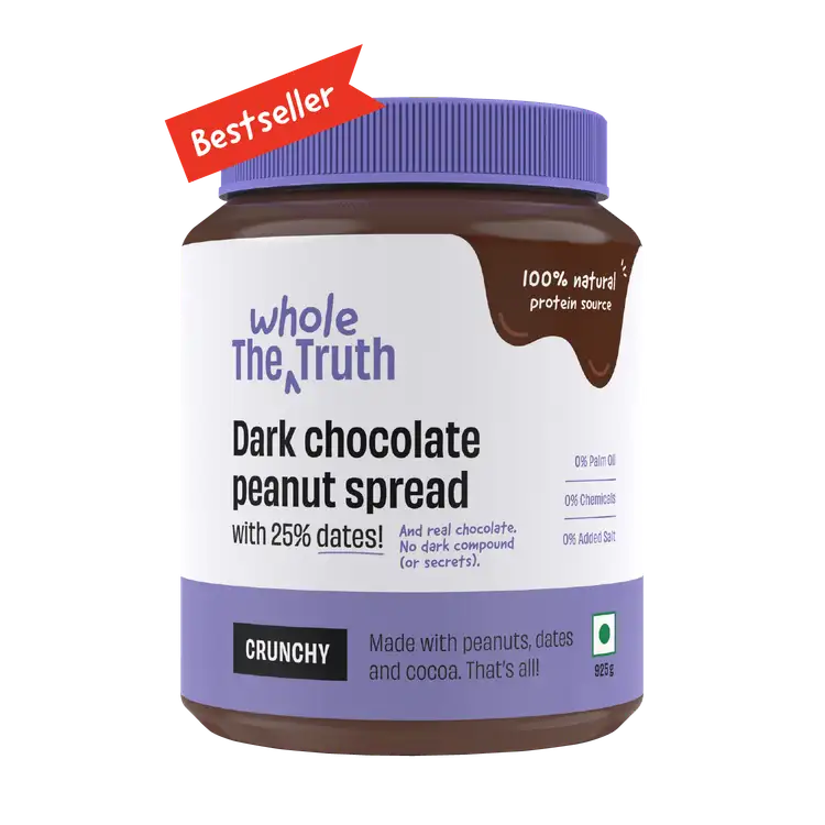 CRUNCHY - Dark Chocolate Peanut Spread