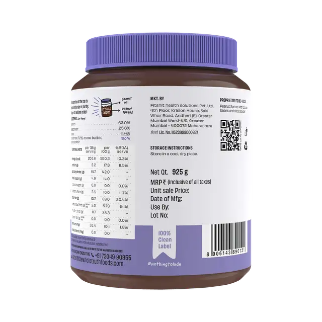 CRUNCHY - Dark Chocolate Peanut Spread - Image 2