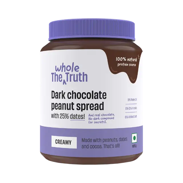 CREAMY- Dark Chocolate Peanut Spread