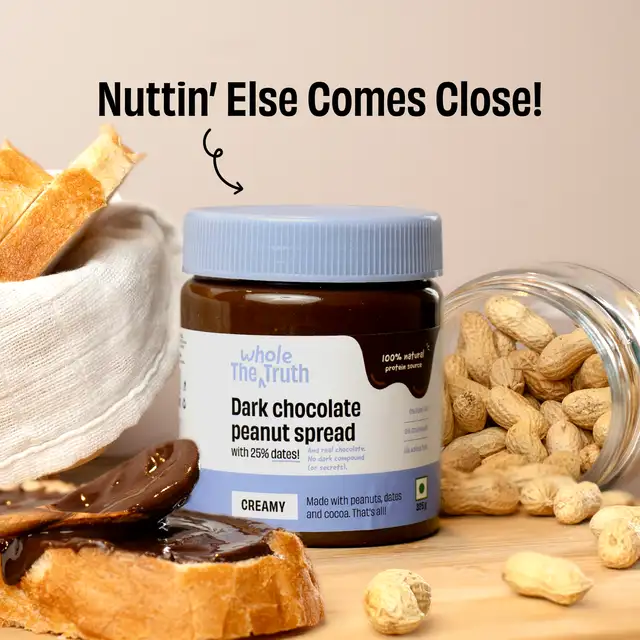 CREAMY- Dark Chocolate Peanut Spread - Image 4