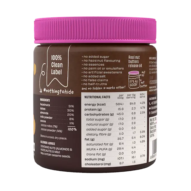 CREAMY- Hazelnut Spread 200 G - Pack of 1 - Image 3