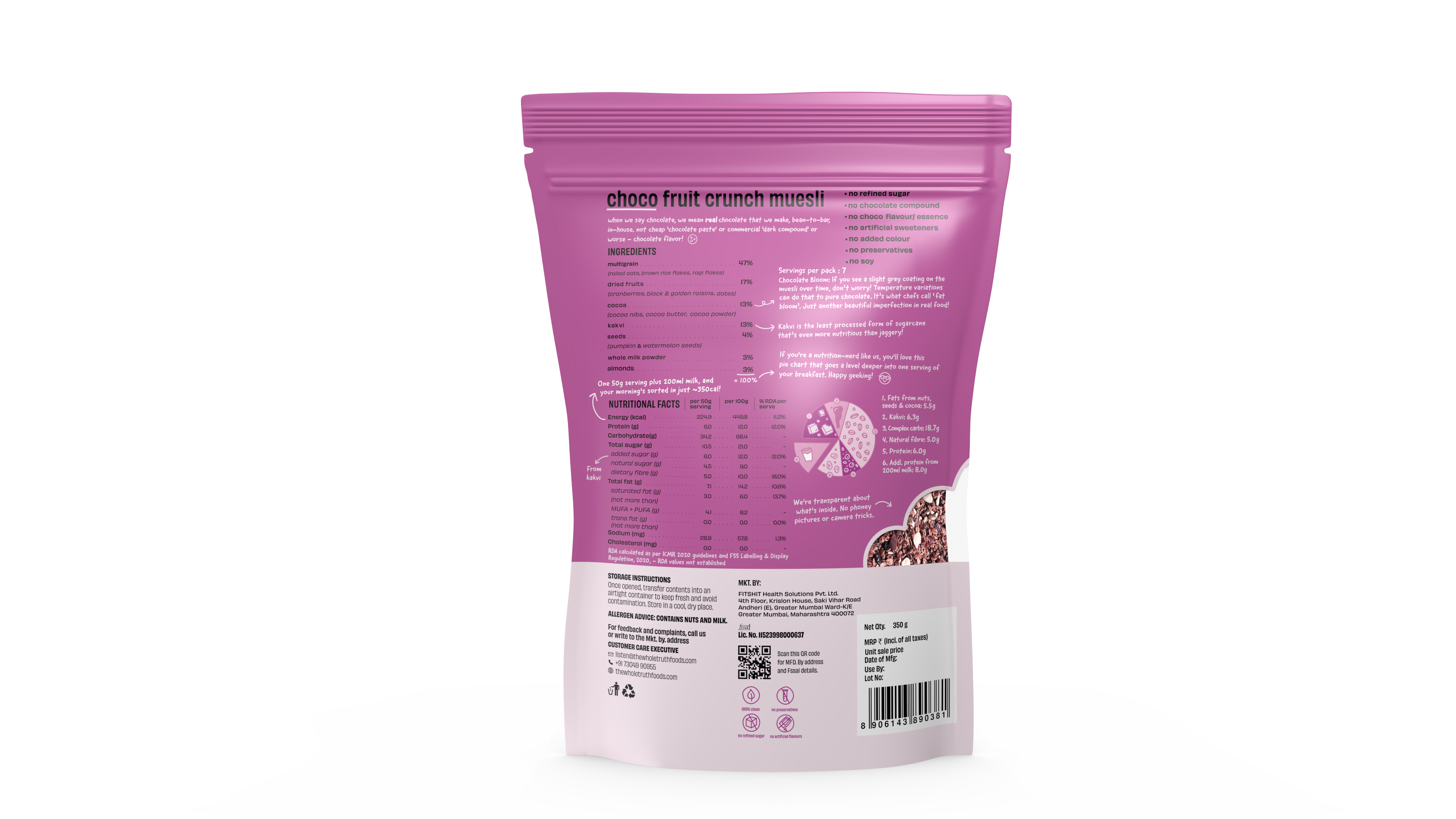 Choco Fruit Crunch Muesli  - Thumbnail 6