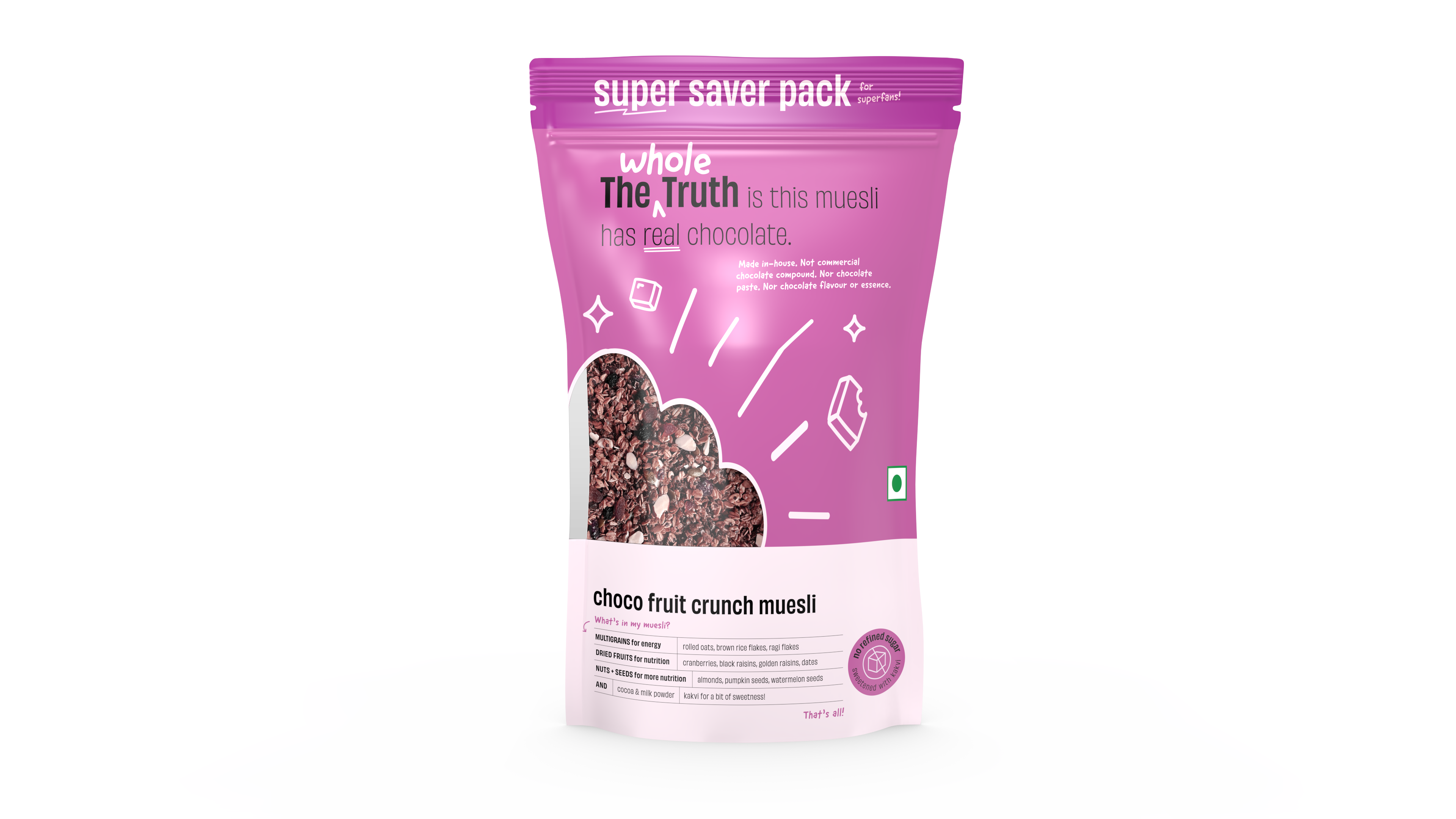 Choco Fruit Crunch Muesli