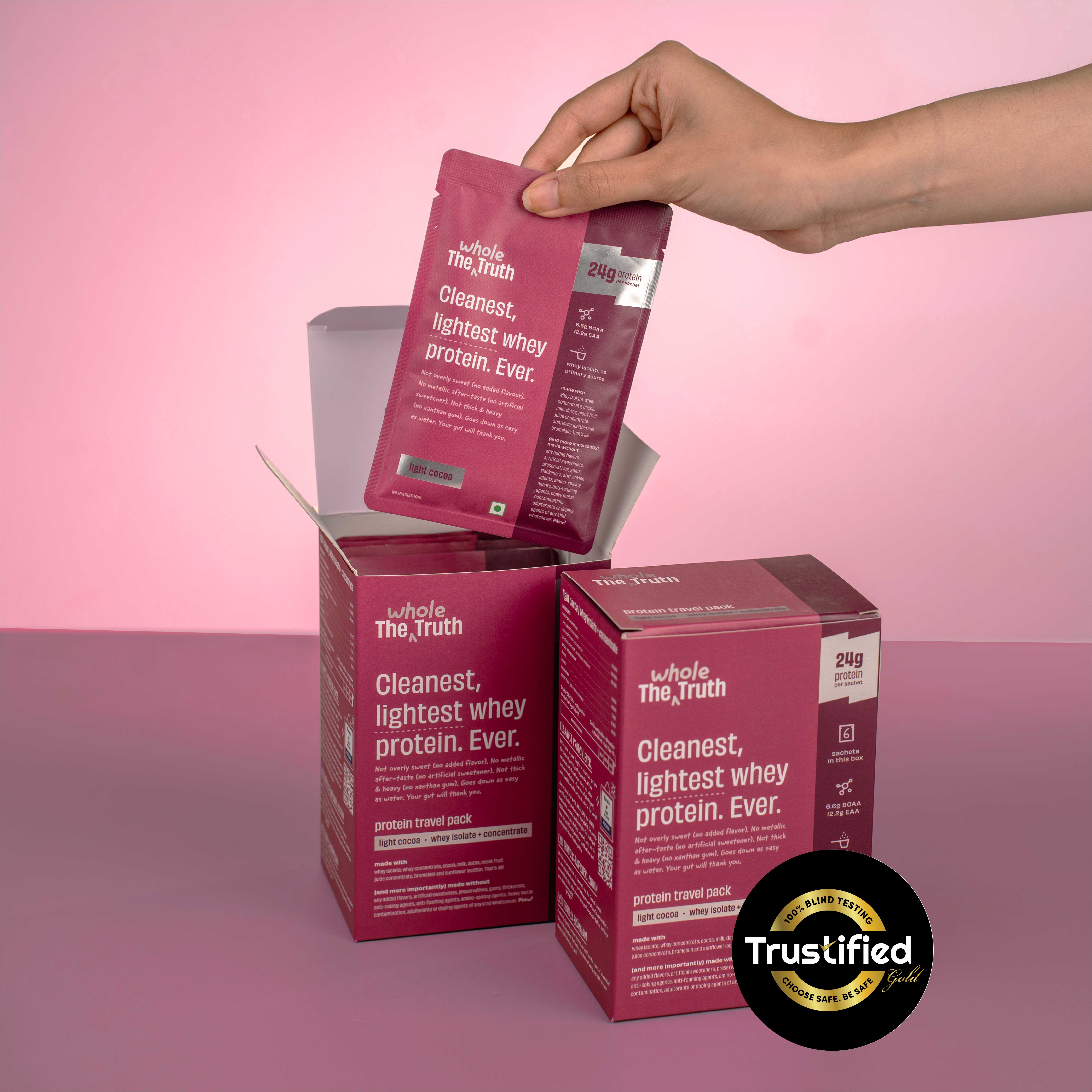 Light Cocoa 24 g Protein Powder - Image 1