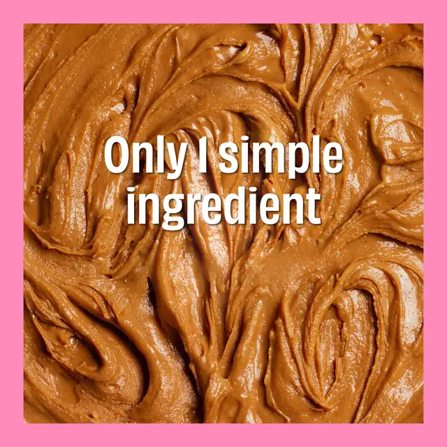 CRUNCHY- Unsweetened Peanut Butter - Image 2