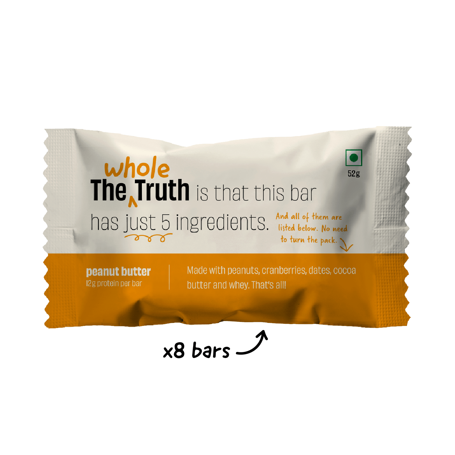 Peanut Butter Protein Bars - Box of 8
