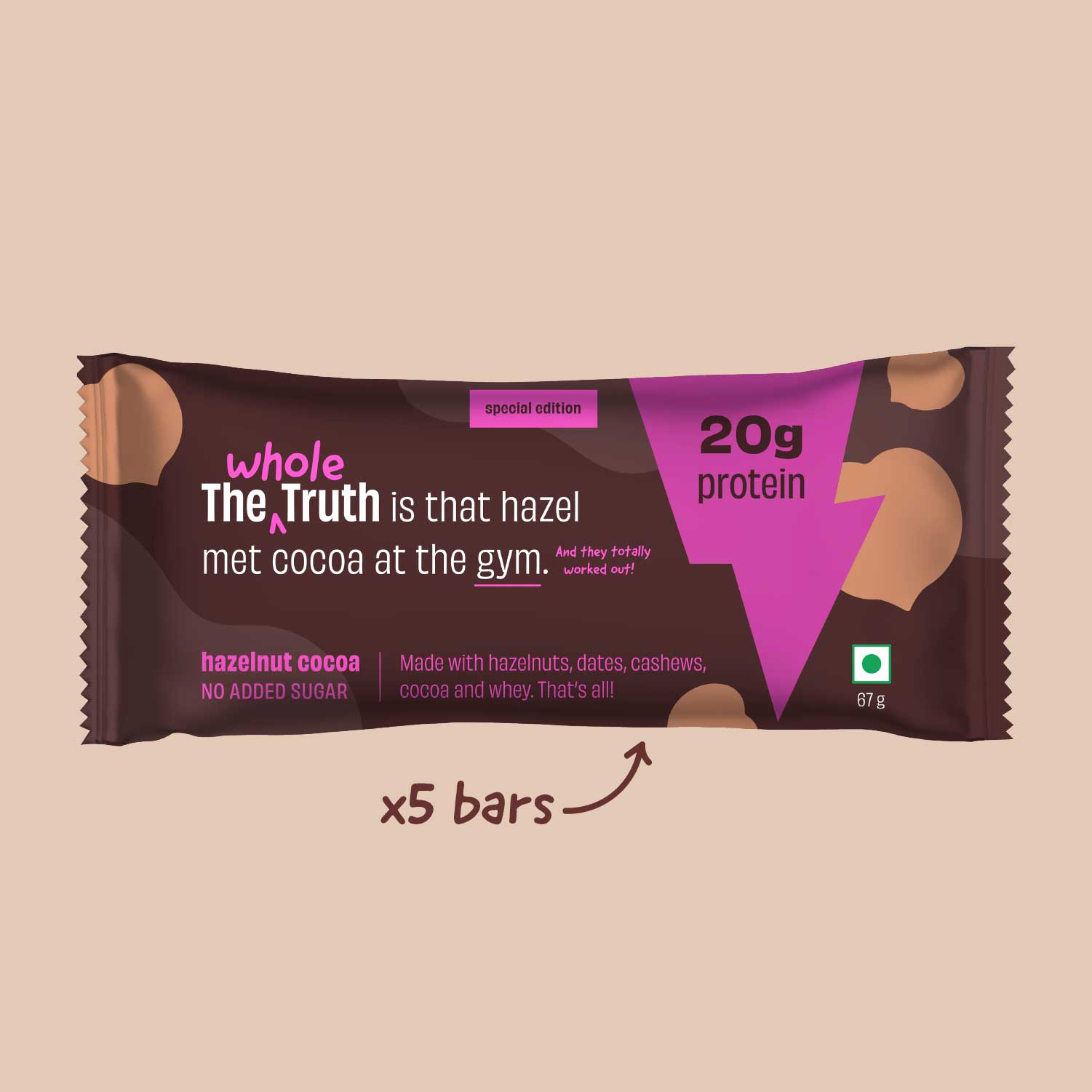 Hazelnut Cocoa Pro - Box of 5