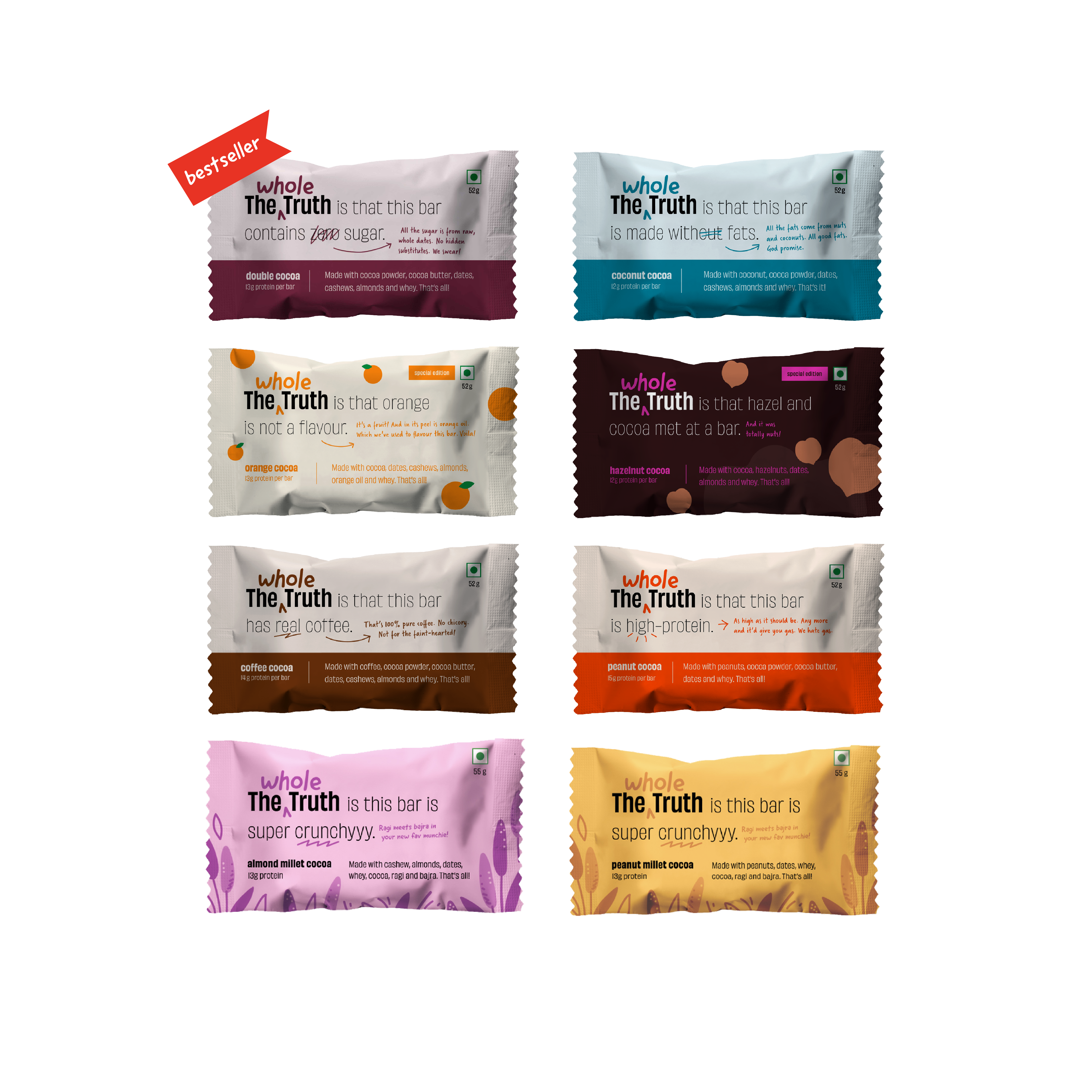 All in One - Box of 8 Protein Bars