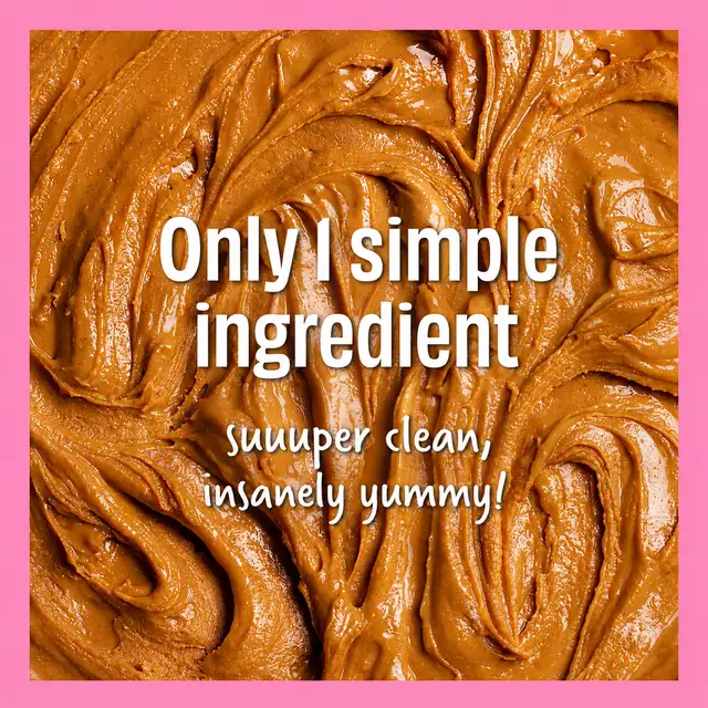 CREAMY- Unsweetened Peanut Butter - Image 3