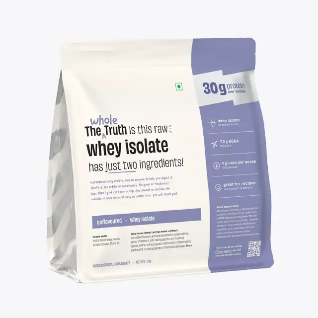 Unflavoured 30 g Pure Whey Protein Isolate