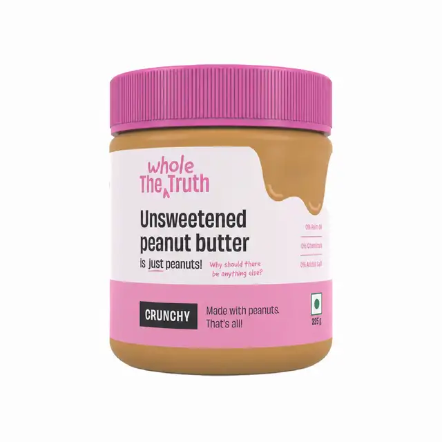 CRUNCHY- Unsweetened Peanut Butter