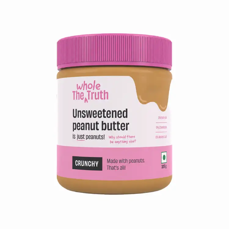 CRUNCHY- Unsweetened Peanut Butter