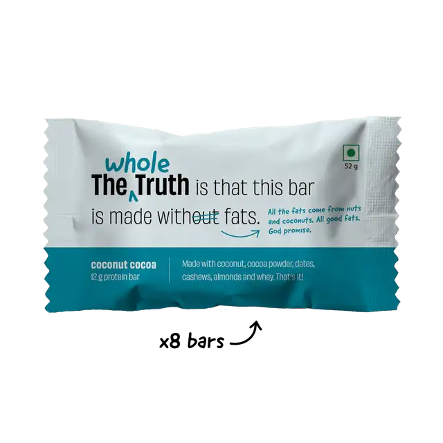Coconut Cocoa Protein Bars - Box of 8