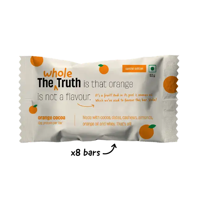Orange Cocoa Protein Bars - Box of 8