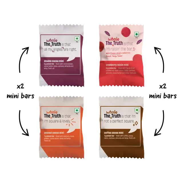 Everyone Party - Pack of 8 Mini Protein Bars