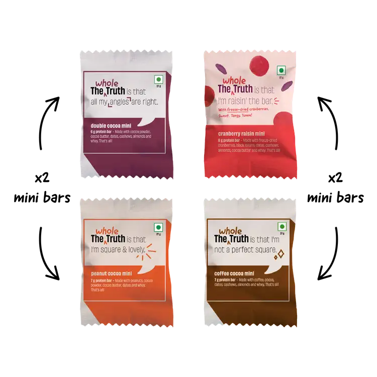 Everyone Party - Pack of 8 Mini Protein Bars