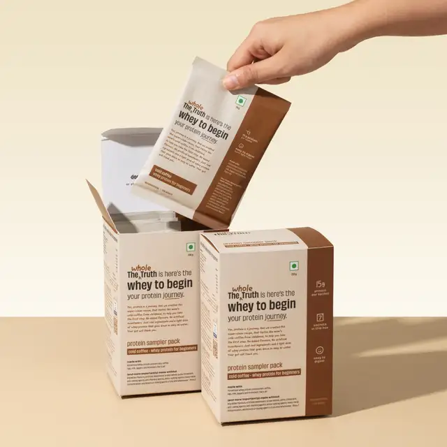 Cold Coffee 15 g Protein Powder - Sampler Pack of 7