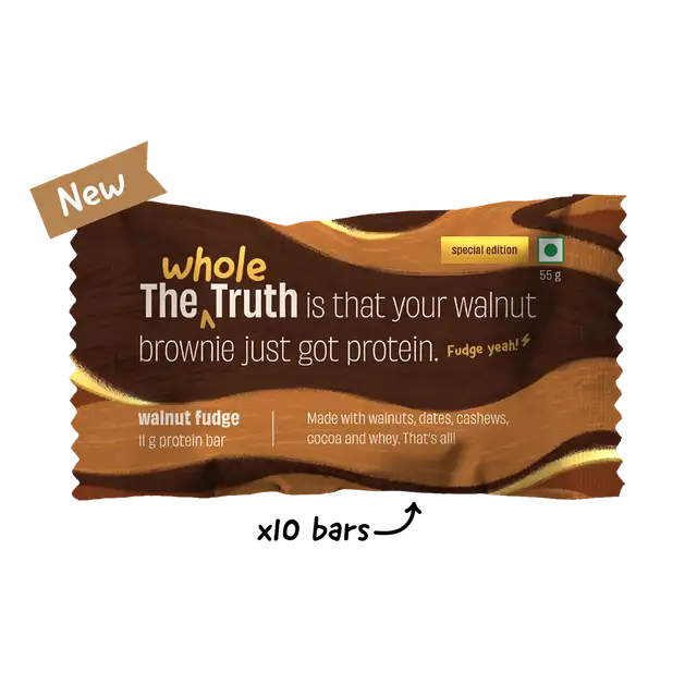 Walnut Fudge Protein Bars