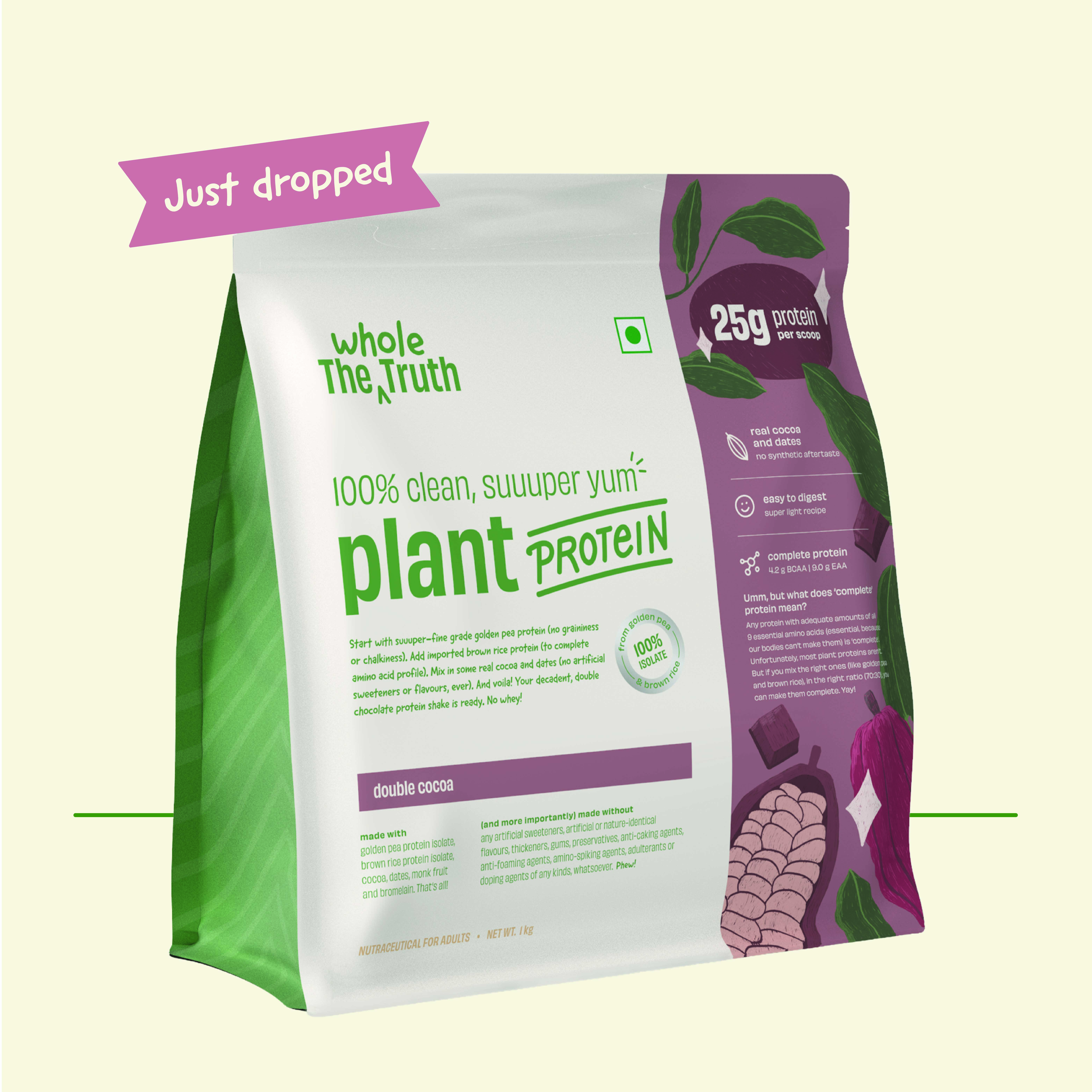 Double Cocoa 25g Plant Protein