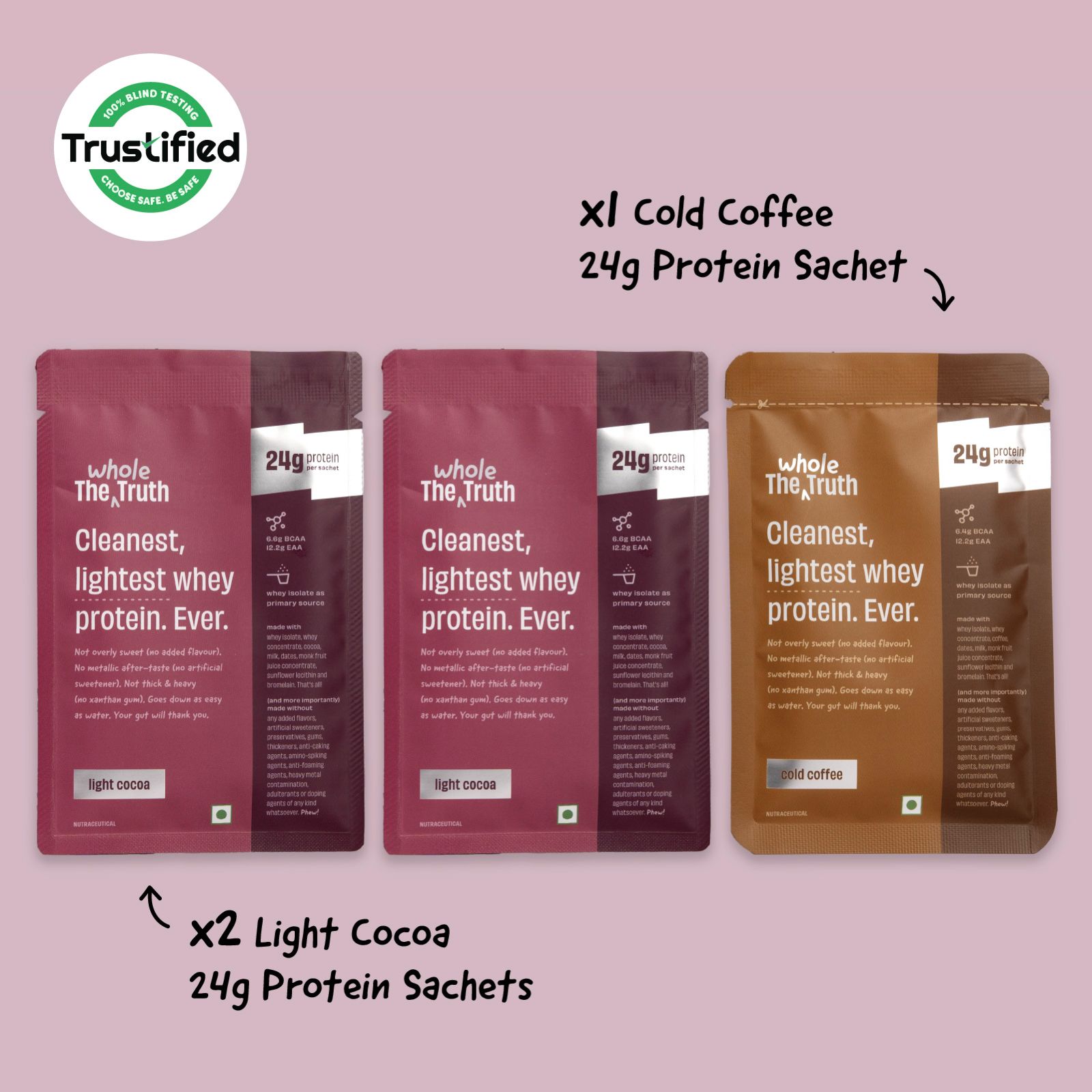 Protein Taster Combo - Sampler Pack of 3 - Image 1