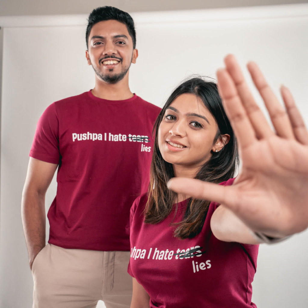 Pushpa I hate lies Tshirt, Pack of - Thumbnail 4