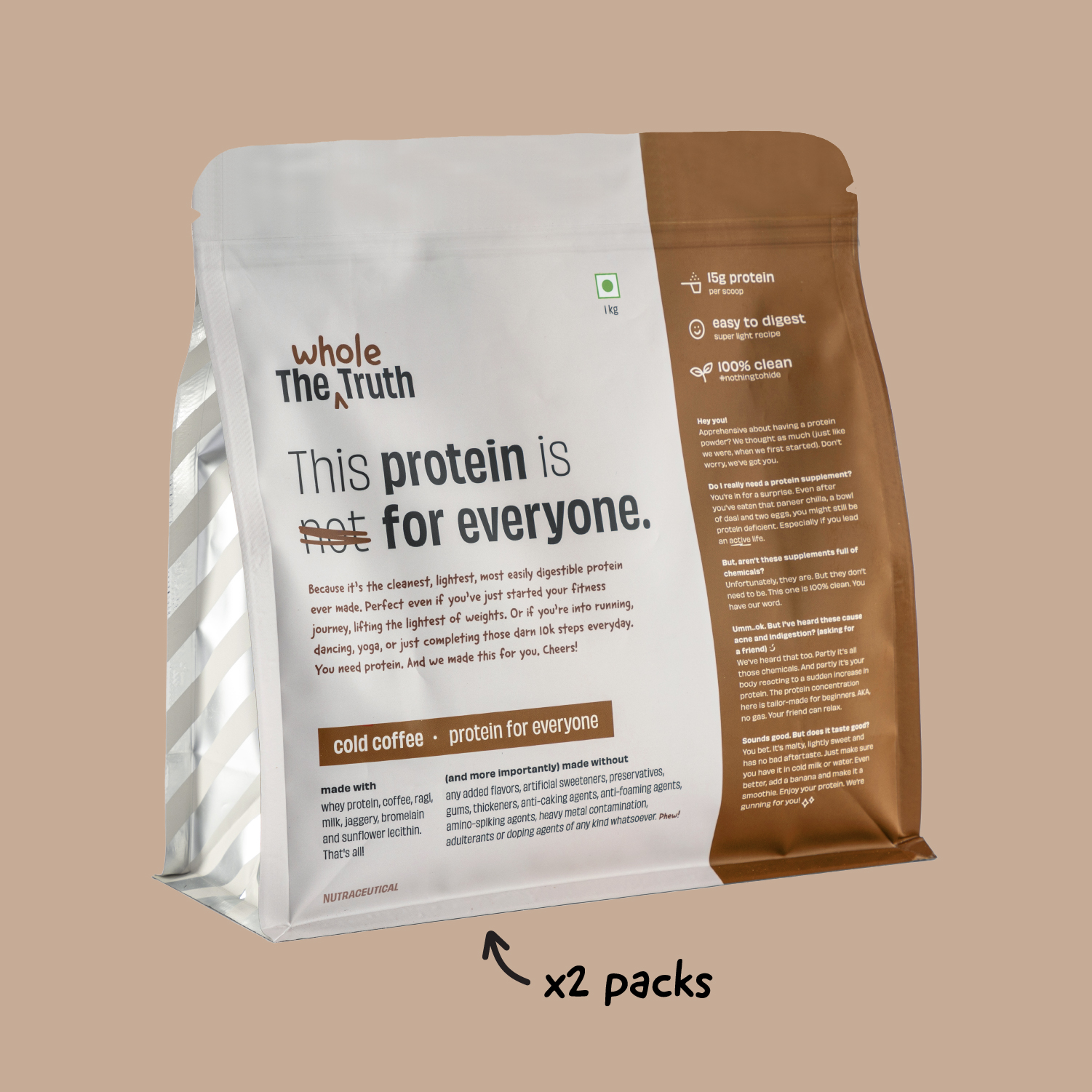 Cold Coffee 15 g Protein Powder