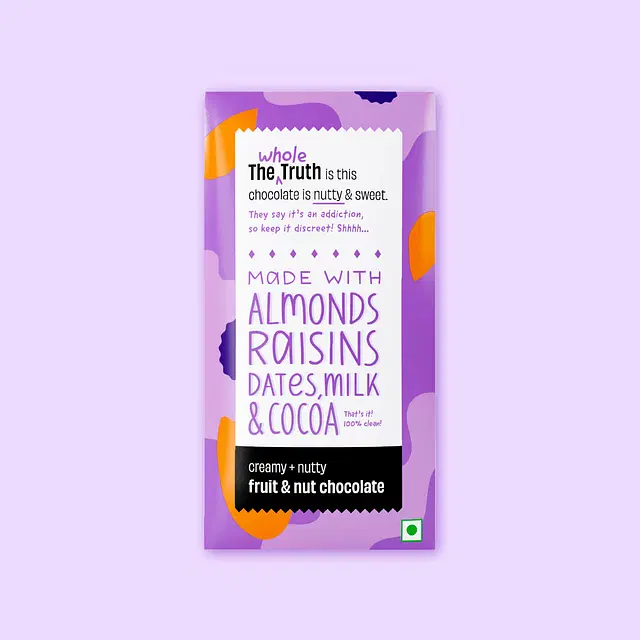 Fruit And Nut Chocolate - Pack of 6 Bars - Thumbnail 1