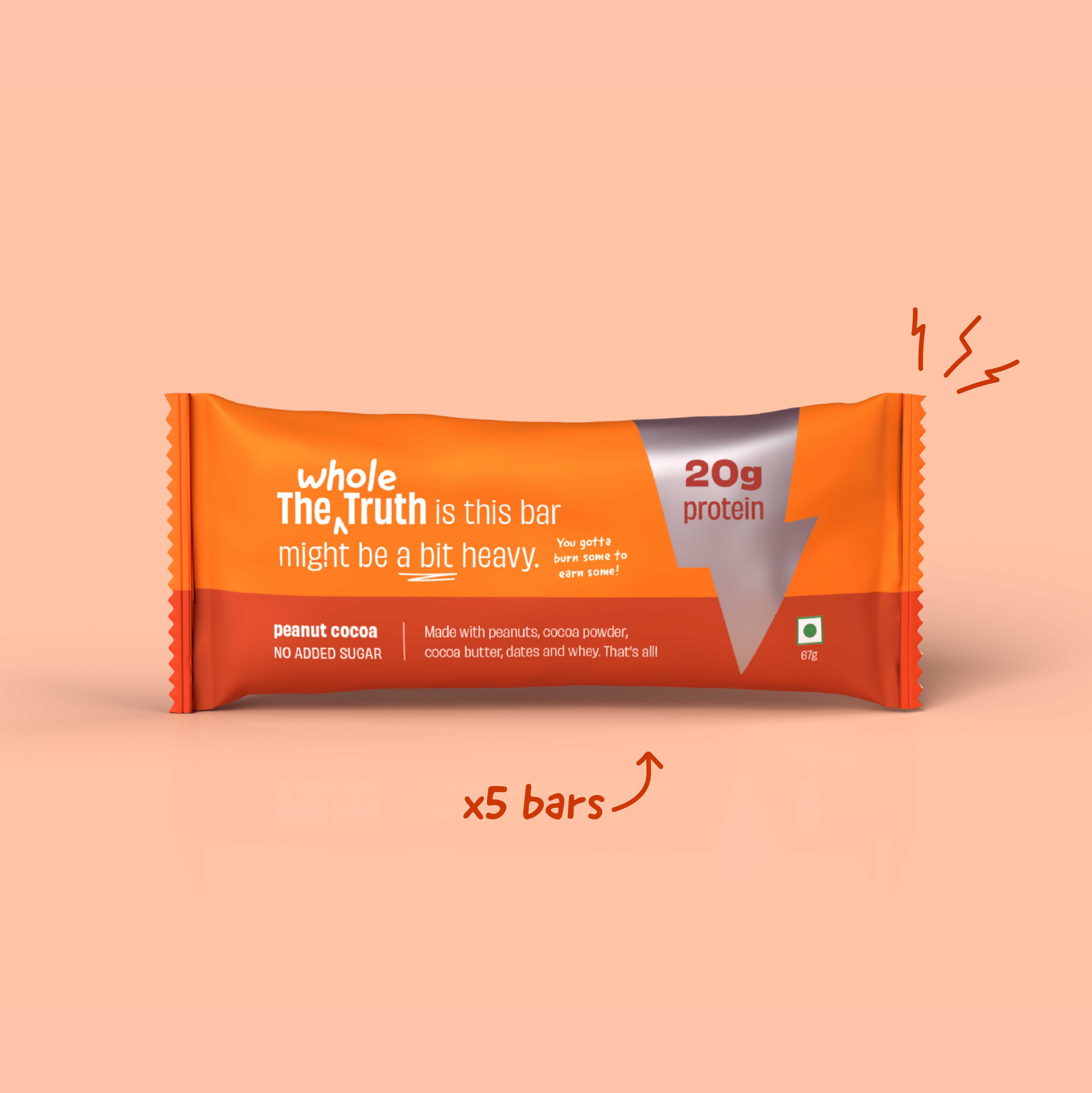 Peanut Cocoa Pro - Box of 5 - Thumbnail 1