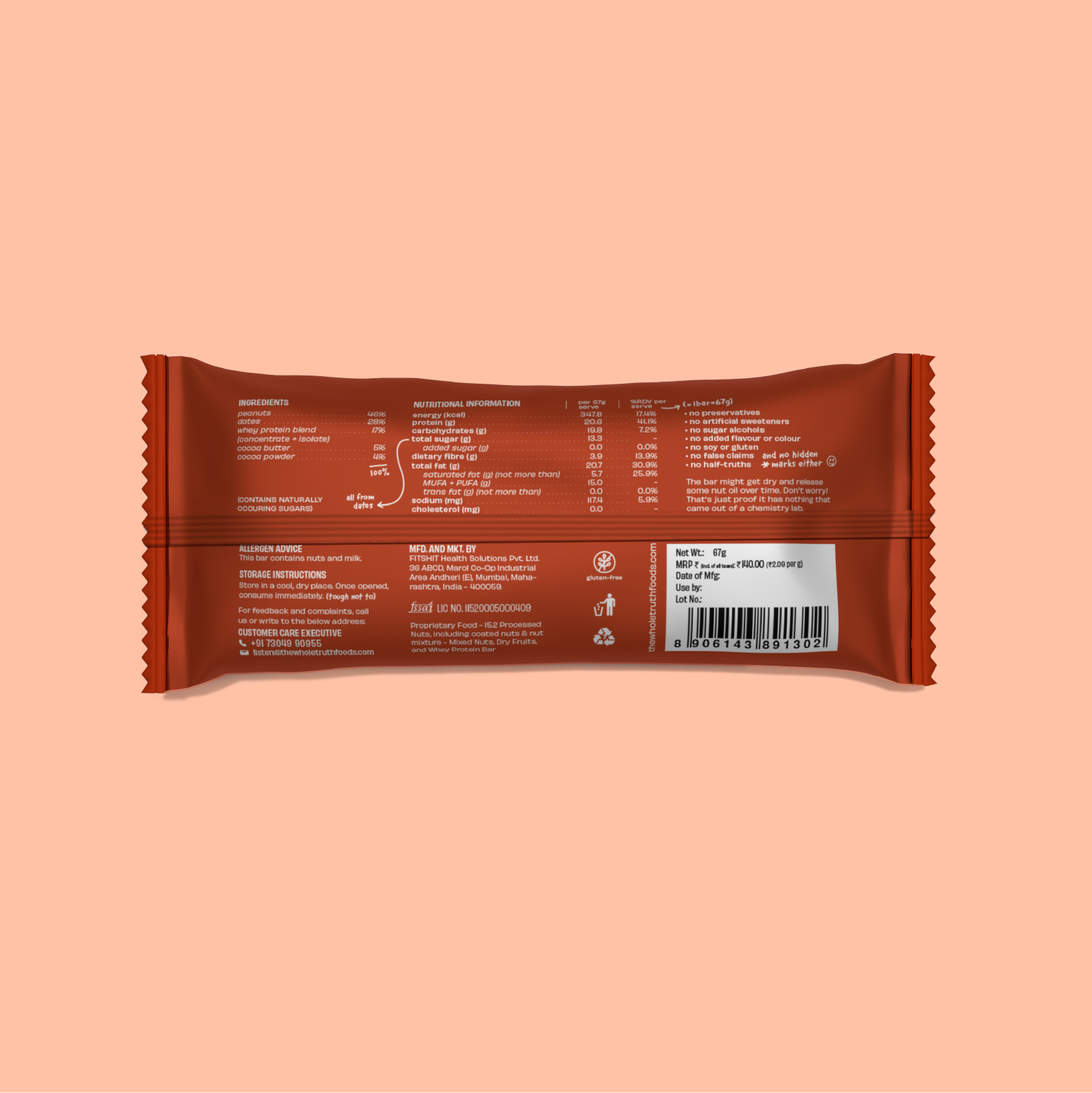 Peanut Cocoa Pro - Box of 5 - Thumbnail 7