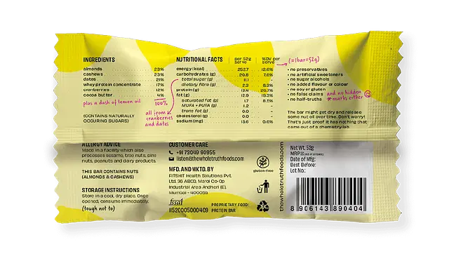 Personalised Box - Pack of 10 Protein Bars - Image 11