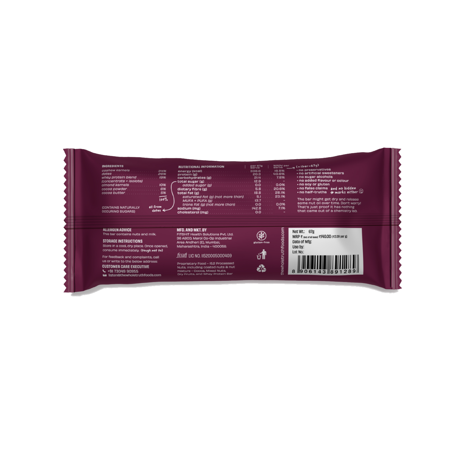 Personalised Box - Pack of 30 Protein Bars - Image 18